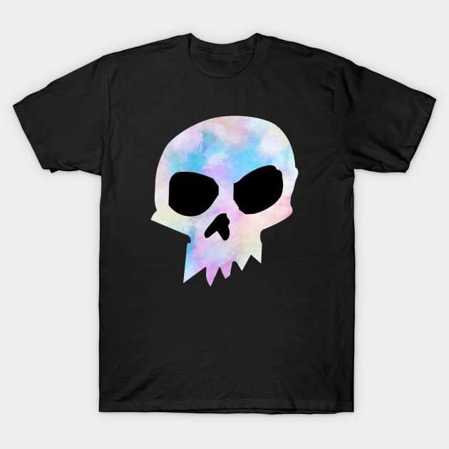 Cid Skull Watercolor T-Shirt by FandomTrading